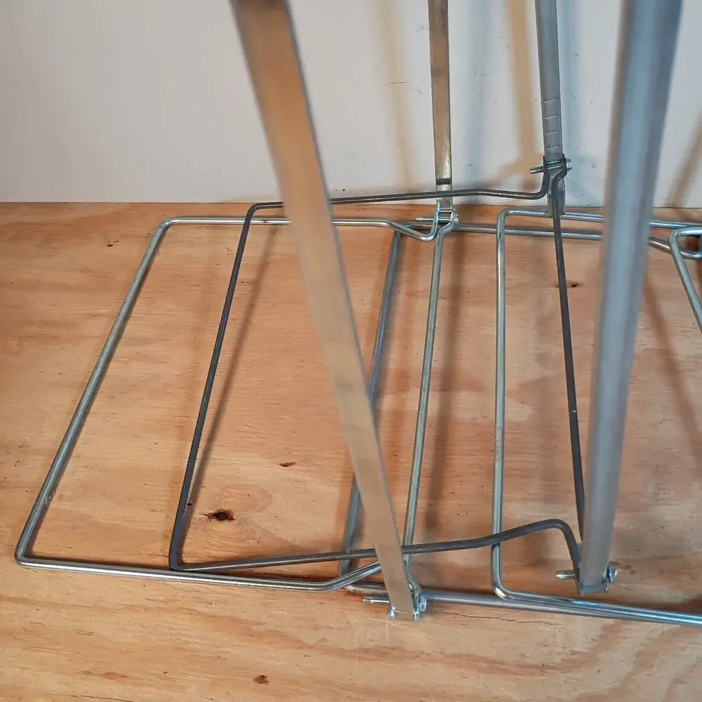 Lot of 5 Adjustable Metal Hanging File Folder Frame Rack Drawer Organizer